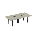 Ver imagem 1 de Mesa Reunião 320cm x 140cm MRCPB3214 Bege/Nogueira Casablanca/Preto
