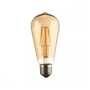 Ver imagem 4 de Kit 4 Lâmpada Filamento Led St64 4w 2700k Branco Neutro