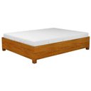 Ver imagem 1 de Cama Clara Casal com Estrado Reforçado Carioca Cor Cinamomo