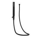 Ver imagem 1 de Ducha Manual Black/preto Mangueira Inox Botão Abre Fecha