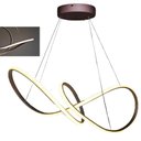 Ver mais imagens de Lustre Arco Infinito Luminaria Aneis 3 em 1 Led 49w Pendente Quarto Sala de Jantar Recepçao