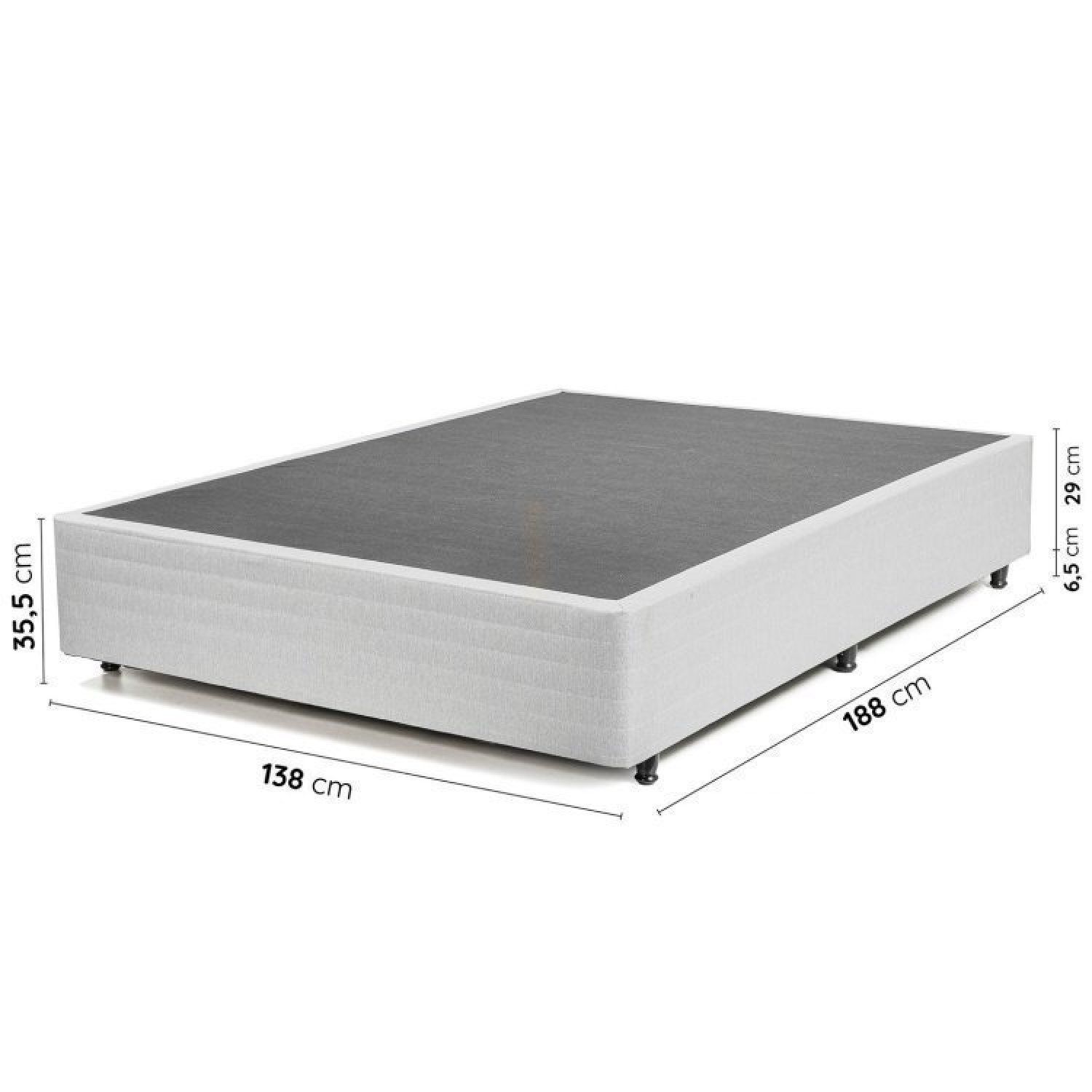 Cama Box Casal Comfort Luna Cabecasa Madeiramadeira - 6