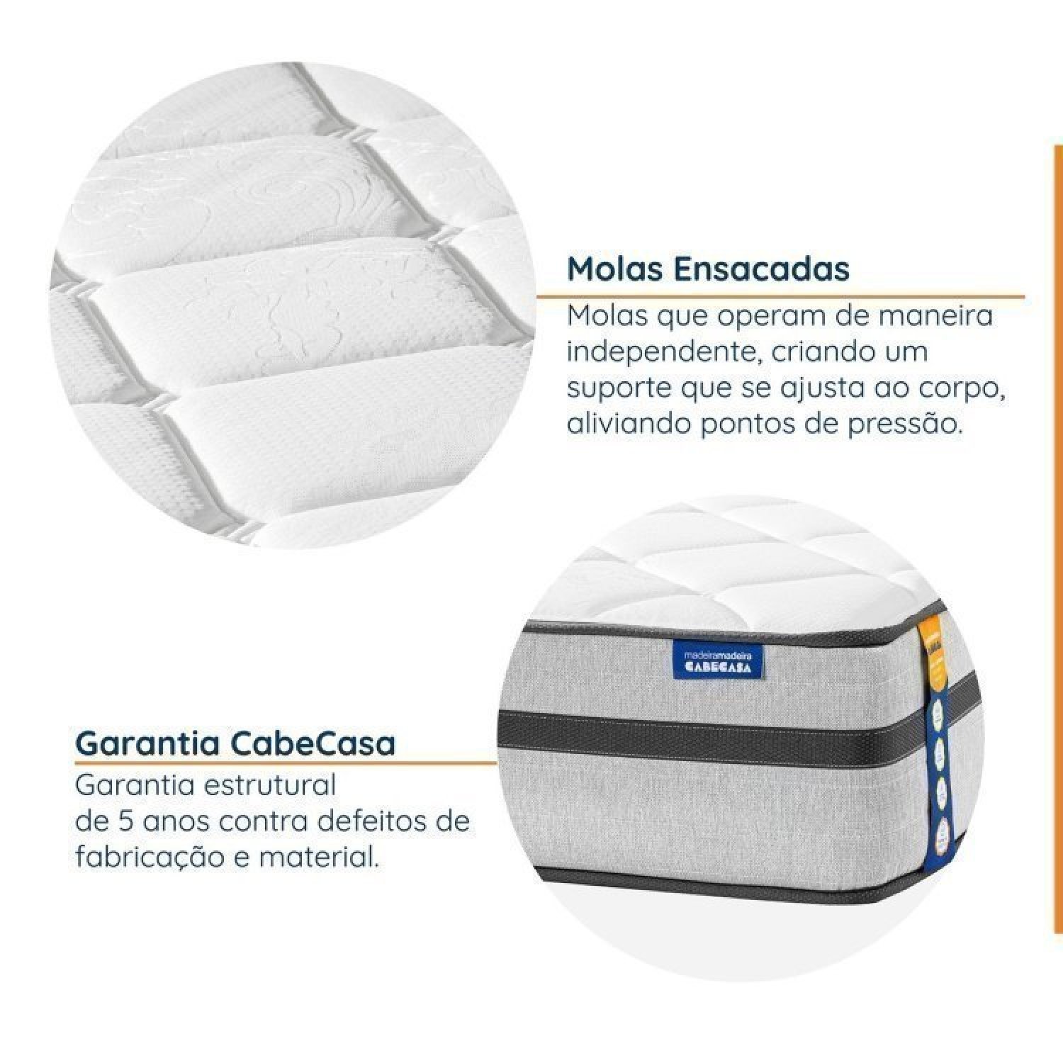 Cama Box Casal Comfort Luna Cabecasa Madeiramadeira - 9