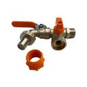 Ver imagem 2 de Torneira Tanque com Derivação Máquina de Lavar Esfera Alavanca