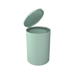Lixeira Coza Banheiro com Tampa 5 Litros Serene - Verde - 2