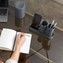 Ver imagem 3 de Lixeira Coza Banheiro com Tampa 5 Litros Serene - Verde