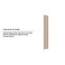 Ver imagem 2 de Porta Closet para Roupeiro de Canto Reto com Puxador Perfil Champagne Luciane Móveis