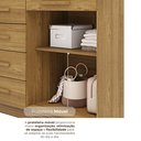 Ver imagem 6 de Cômoda com Sapateira 5 Gavetas e 2 Portas Cannes