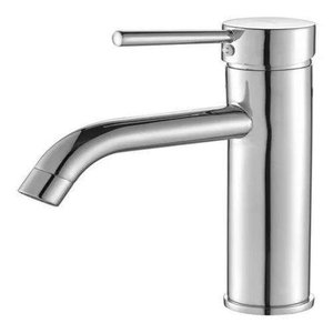 Torneira Misturador de Bacia em Aço Inoxidável