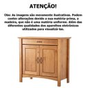 Ver imagem 7 de Kit Buffet e Aparador 2 Gavetas 100% Madeira Rústica Bella Carvalho