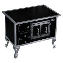 Fogão a Lenha N2 Porta Dupla Vitroceramico L/d - 1