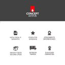 Ver imagem 7 de Torneira Link Quadrada Alta Banheiro Lavatório 1074 1/4 de Volta Cromada