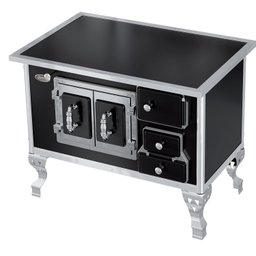 Fogão a Lenha N2 Porta Dupla Vitroceramico L/e - 2