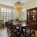 Ver imagem 4 de Pendente Vivi Dourado e Conhaque (d)60cm (a)42cm 9xe14 360w - Aq031g