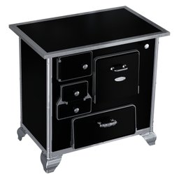 Fogão a Lenha N1 Gabinete Vitroceramico L/d - 2