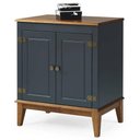 Ver imagem 1 de Buffet Antoine 2 Portas Azul Petróleo 74cm - 67841