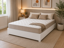 Ver imagem 2 de Base Cama Box Casal Imperatriz Com Pés Branco Viero