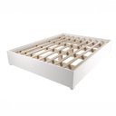 Ver imagem 3 de Base Cama Box Casal Imperatriz Com Pés Branco Viero