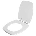 Ver imagem 2 de Assento Sanitário Laqueado Valentina Cinza Claro para Vaso Santamarina