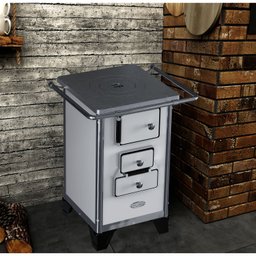 Fogão a Lenha Compacto 70x54x48cm N0 - 1