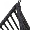 Ver imagem 3 de Cadeira Balanço Ninho Suspenso Gota de Fibra com Almofada Impermeável Acesse Móveis
