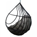 Ver imagem 4 de Cadeira Balanço Ninho Suspenso Gota de Fibra com Almofada Impermeável Acesse Móveis