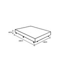 Ver imagem 3 de Base Box Casal Sonho Perfeito Suede Marrom