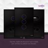 Interruptor Touch 1 PAD WI-FI - 4x2 PRETO - 3