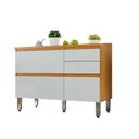 Ver imagem 3 de Balcão 3 Portas 2 Gavetas 100% Mdf Paloma