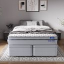 Ver imagem 1 de Conjunto Base Box Baú Queen e Colchão Ultra Firme Luna CabeCasa MadeiraOriginals