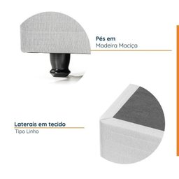 Conjunto Base Box e Colchão Queen Ultra Firme CabeCasa MadeiraMadeira - 5