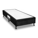Ver imagem 1 de Cama Box Base Solteiro Poli Tecido Black (78x188x23) - Castor