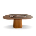 Ver imagem 2 de Mesa de Jantar Cone Retangular Arredondada 140x90cm Cinamomo