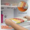 Ver imagem 3 de FORMA DE GELO DE PLÁSTICO E SILICONE PARA 32 CUBOS VERDE