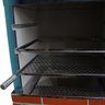 Churrasqueira Trio Pré-moldado Golden Forno e Fogão a Lenha Tijolinho Trabalhado - 4