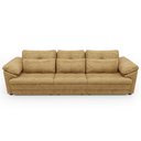 Ver imagem 6 de Sofá Retrátil para Sala de Estar 4 Lugares 332cm Riza S03 Couro Soft Bege - Lyam Decor