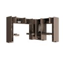 Ver imagem 7 de Guarda-Roupa Planejado de Canto Linear 12 Peças com 13 Portas Orion CabeCasa MadeiraOriginals Marrom/Mocha