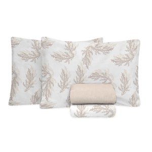 Jogo de Cama King Size 180 Fios Fiori - Paula (7692-1)