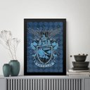 Ver imagem 1 de Quadro Decorativo Brasão Ravenclaw 24x18cm:moldura Preta