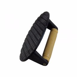 Amassador Prensador Ferro Fundido P/ Bife Hambúrguer Lanches - 1