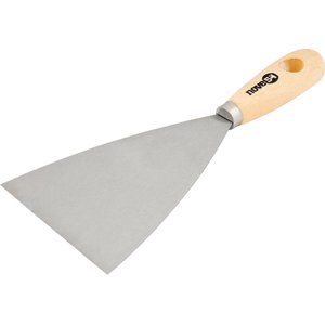 Espátula betumadeira aço carbono 2.1/2" 6cm cabo mad Nove54