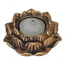 Ver imagem 2 de Incensário Flor de Lotus Castiçal Sala Quarto Resina 17x4,5