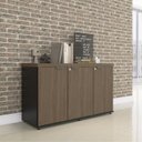 Walnut/Preto