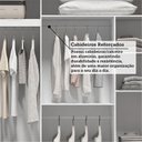 Ver imagem 6 de Guarda-Roupa Casal 2 Portas de Correr 3 Gavetas Protea 210cm Espresso Móveis