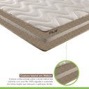 Ver imagem 5 de Kit com 2 Colchões Solteiro Quality Plus Duoface 20x88x188cm Paropas by Ecosono