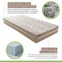Ver imagem 4 de Kit com 2 Colchões Solteiro Quality Plus Duoface 20x88x188cm Paropas by Ecosono