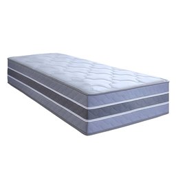 Kit com 2 Colchões Solteiro Molas Ensacadas Samambaia 30x88x188cm - 2