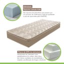 Ver imagem 4 de Kit com 2 Colchões Solteiro Unique Anatômico D28 25x88x188cm Paropas by Ecosono