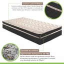 Ver imagem 4 de Colchão Solteiro Molas Extrapedic 28x88x188cm Íris Paropas by Ecosono