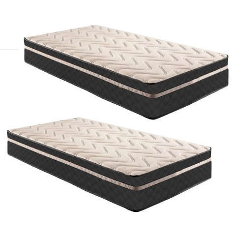 Colchão Solteiro Molas Extrapedic 28x88x188cm Íris Paropas by Ecosono